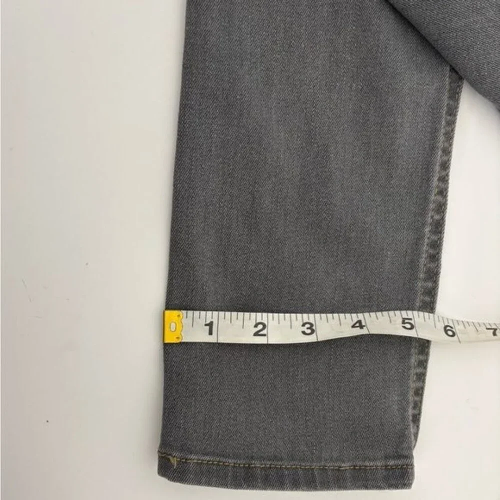 Carhartt Layton Jeans Women’s 12 Slim Fit Gray Streetwear Festival Minimalist - Picture 9 of 12